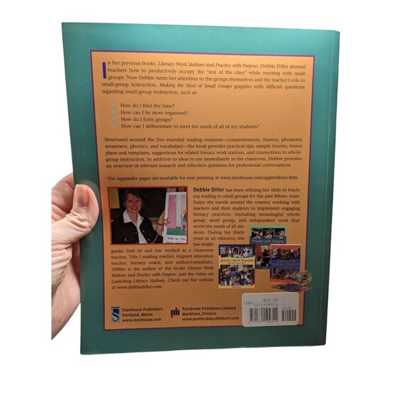 Making The Most Of Small Groups : Differentiation For All By Debbie Miller 2007 - Picture 8 of 8